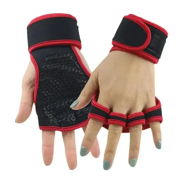 Unisex Half Finger Weightlifting Gloves for Gym - Image 8