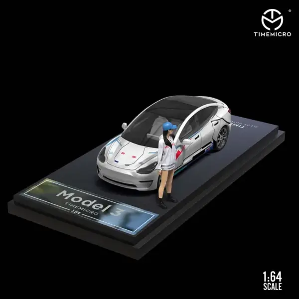 Tesla Model 3 1/64 Diecast Collectible Model - Image 8