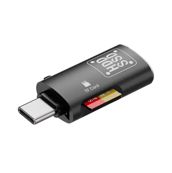 Type C 3.1 Micro SD TF Card Reader for iPhone 15 & Huawei - Image 8