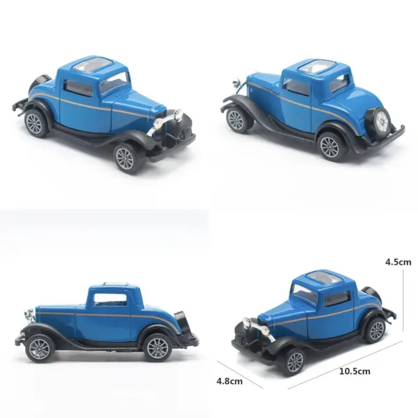 1:43 Alloy Vintage Van Off-Road Pick-Up Model - Image 2