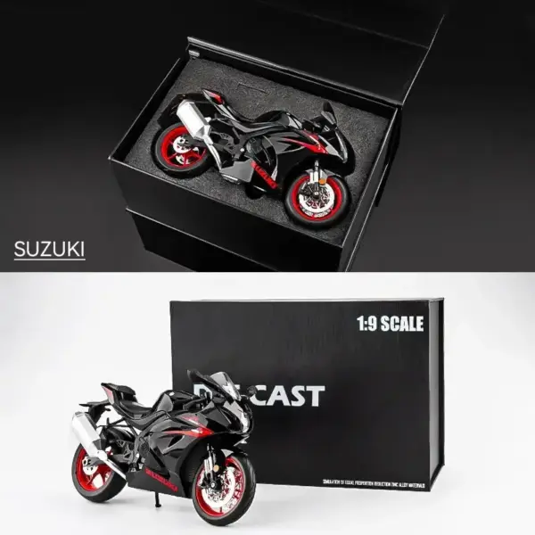 Suzuki H2R BMW R1250 V4S Alloy Motorcycle Model - Image 3