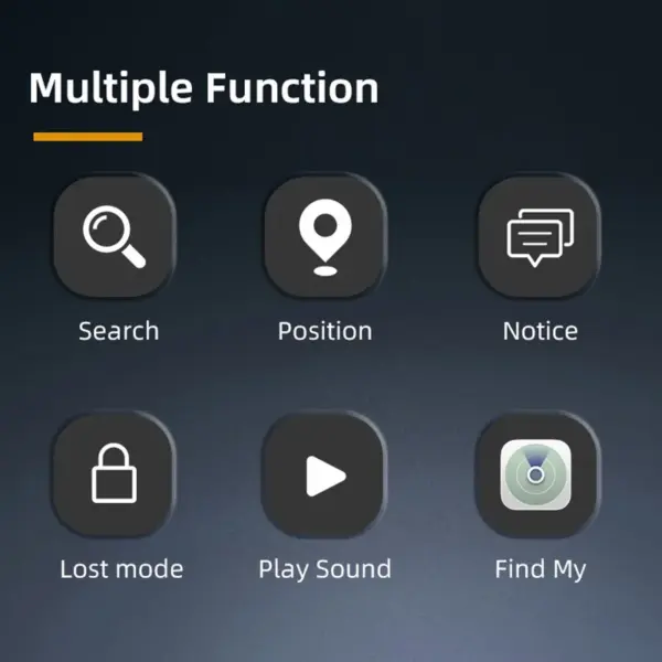 Mini GPS Circular Tracker for Keys and Pets - Image 6