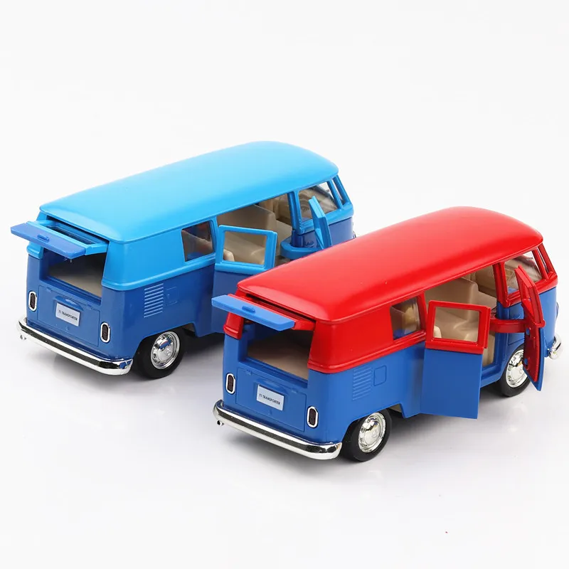 1/36 VW T1 Transporter Samba Bus Diecast Model 5 1/36 VW T1 Transporter Samba Bus Diecast Model - Image 5