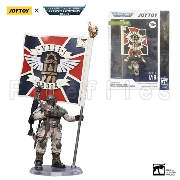 1/18 JOYTOY Cadian Command Squad Action Figures - Image 8