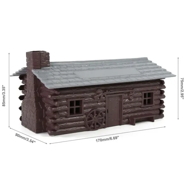 Evemodel O Scale Barn Stable Kit for Model Trains - Image 3