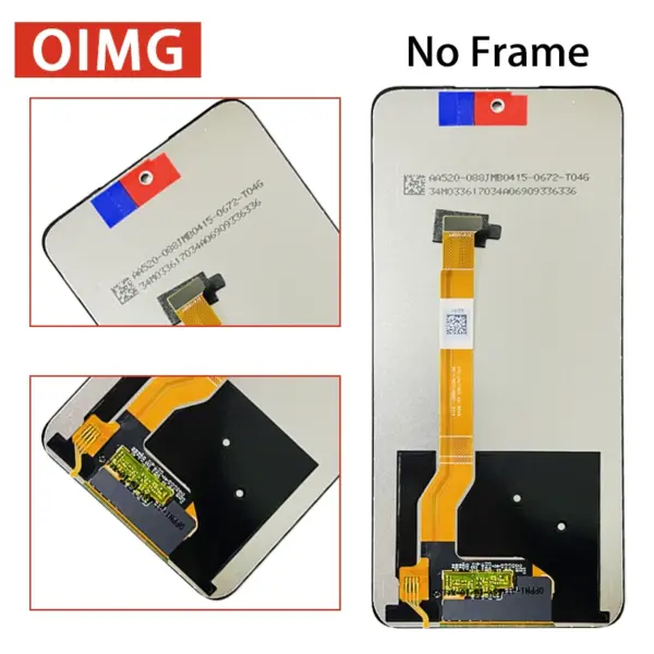 OPPO A58 4G LCD Display Screen Assembly - Image 5