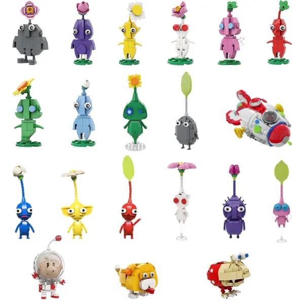 Anime Pikmined Hocotate Olimar Building Set - Image 11