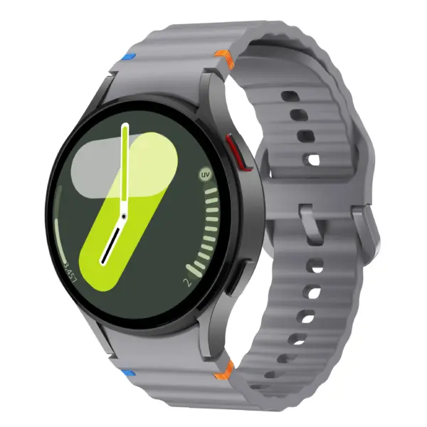 Silicone Sport Strap for Samsung Galaxy Watch 7/FE/Pro 44mm - Image 8