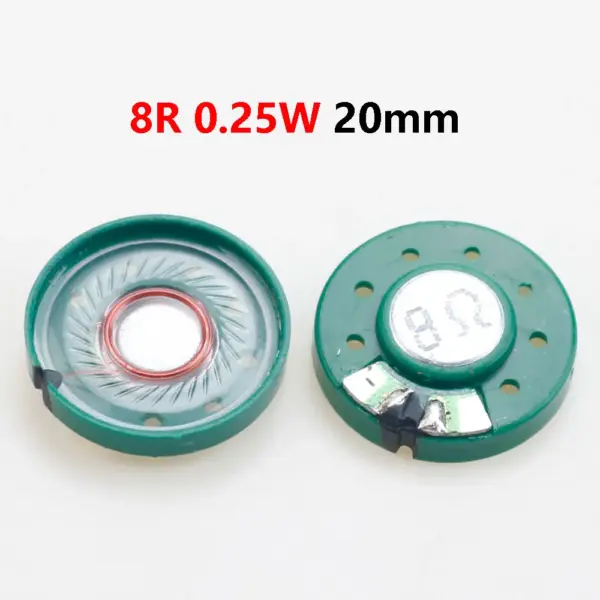 Green Round 8-32 Ohm Toy Car & Doorbell Speaker Set - Image 7