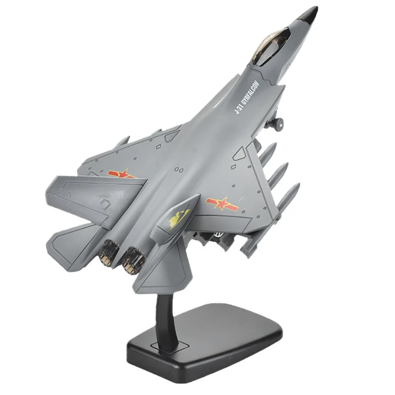 J-31 Alloy Fighter Jet Model for Collectors 7 J-31 Alloy Fighter Jet Model for Collectors - Image 7