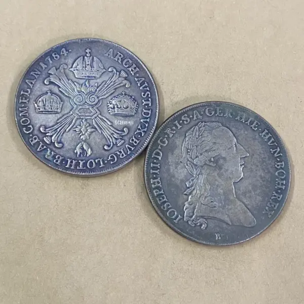 Replica 1784 Austrian Netherlands 1 Kronenthaler Coin - Image 2