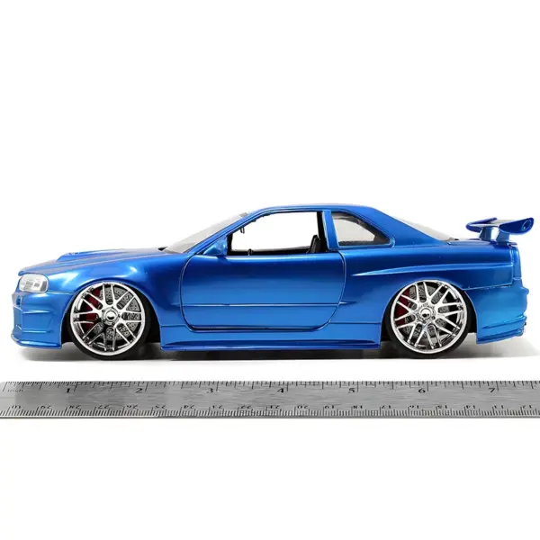 Maisto 1:24 Fast & Furious GTR R34 Diecast Car - Image 4