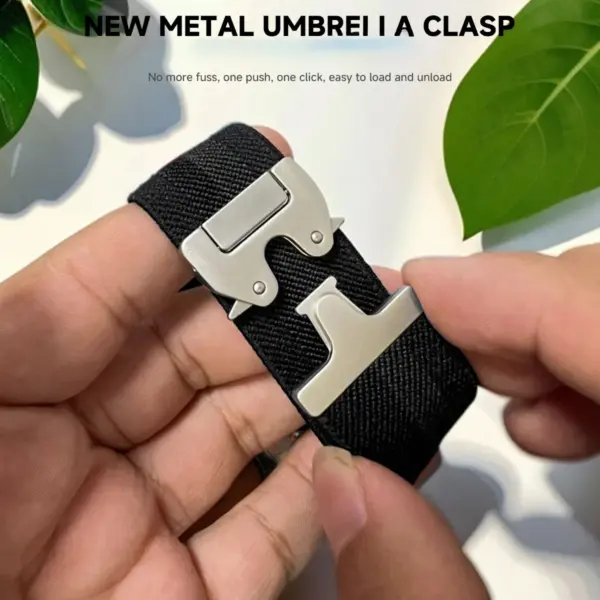 Nylon Quick Fit Strap for Garmin Fenix 7X and More - Image 2