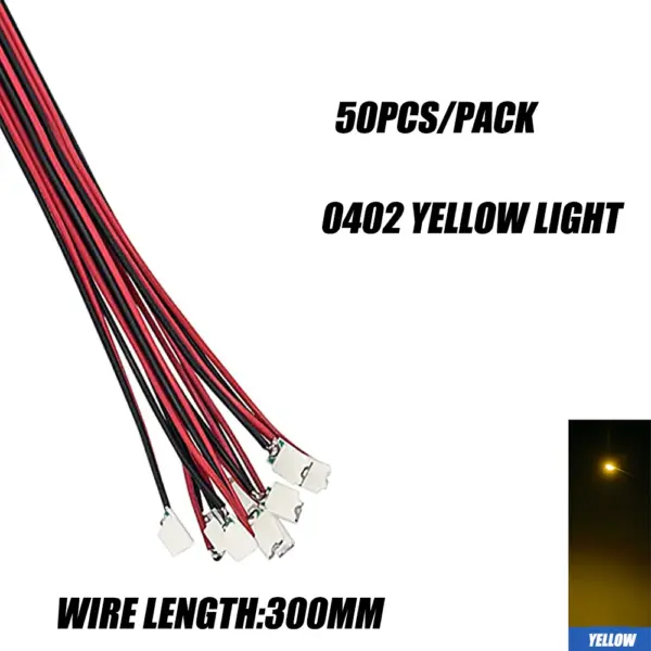 Micro LED SMD 0402 0603 with Wired Wires 50pcs - Image 15