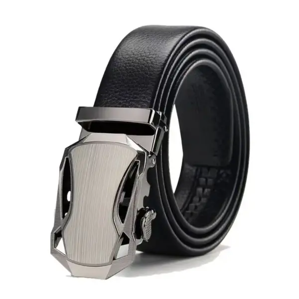 Luxury Men’s Business Belt with Metal Buckle - Image 2