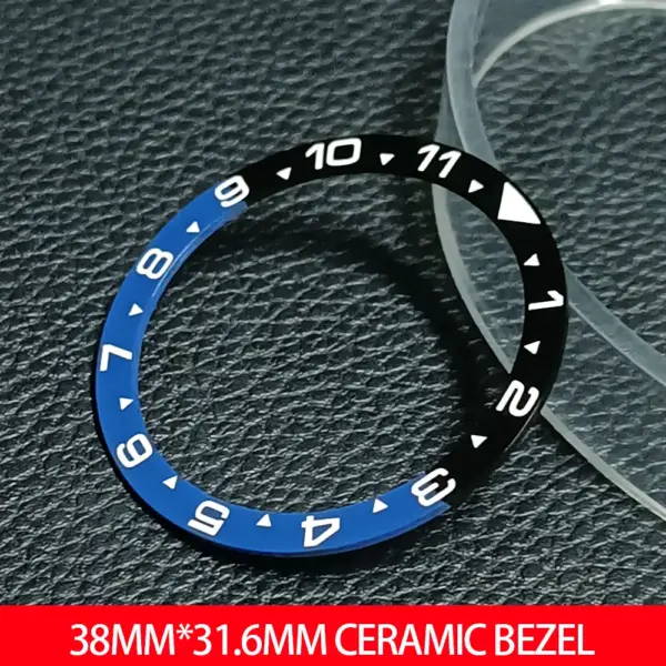 38mm Ceramic Bezel Insert for Dwayne Campbell Watch - Image 16