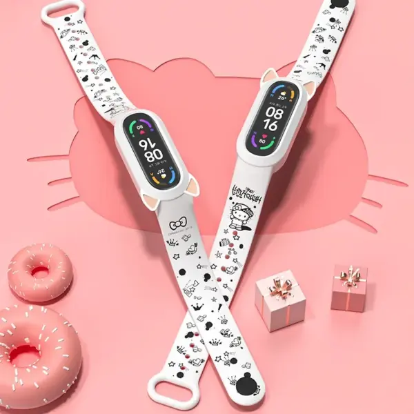 Silicone Watch Strap for Xiaomi Mi Band 3-9 - Image 9