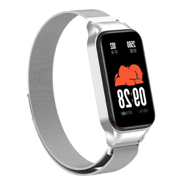 Magnetic Stainless Steel Bracelet & Case for Redmi Band 2 - Image 8