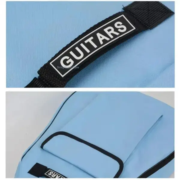 40/41 Inch Acoustic Guitar Gig Bag with Padded Straps - Image 4