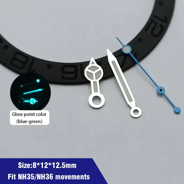 Green Luminous Watch Hands for NH35 NH36 Movement - Image 30