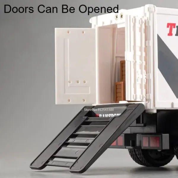 1:18 Scale Container & Garbage Truck Model Toy - Image 6