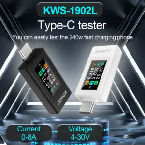 KWS-1902L Type-C USB Power Meter