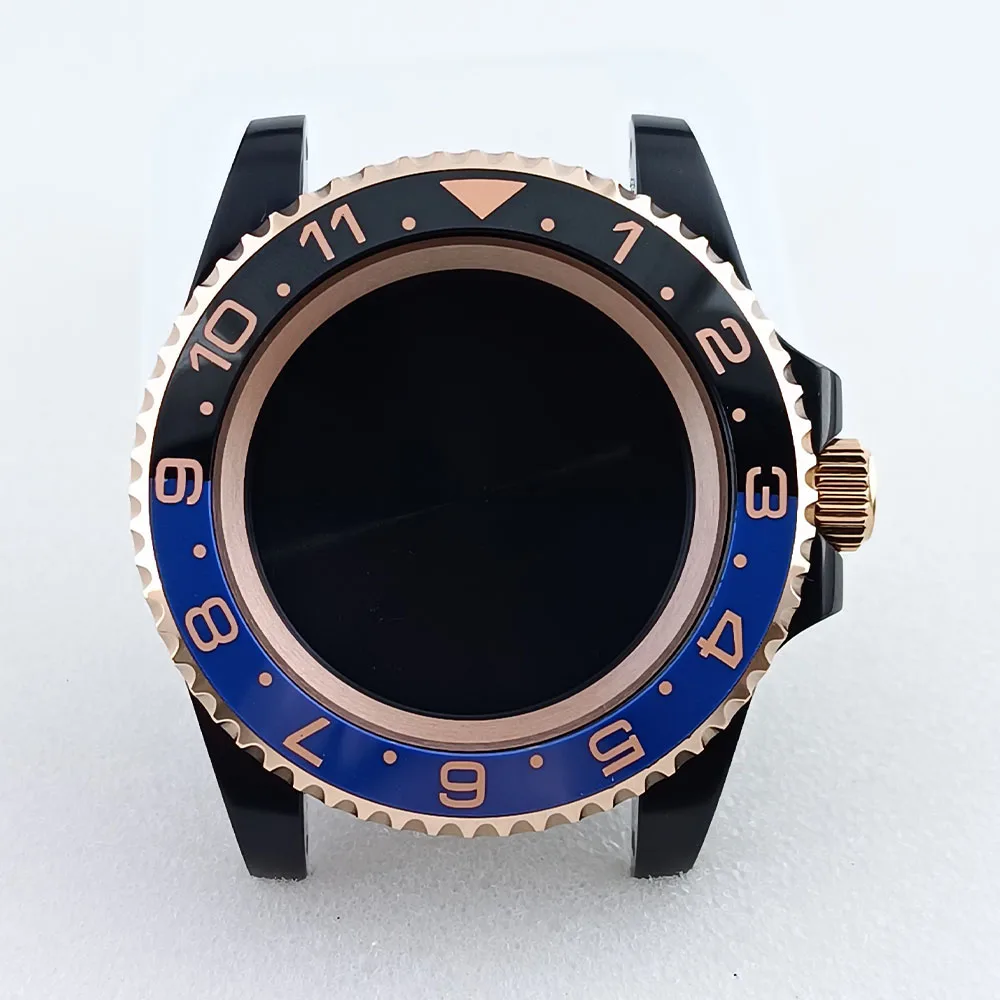 GMT Black Watch Case for NH34/NH35/NH36 Movements 16 GMT Black Watch Case for NH34/NH35/NH36 Movements - Image 16