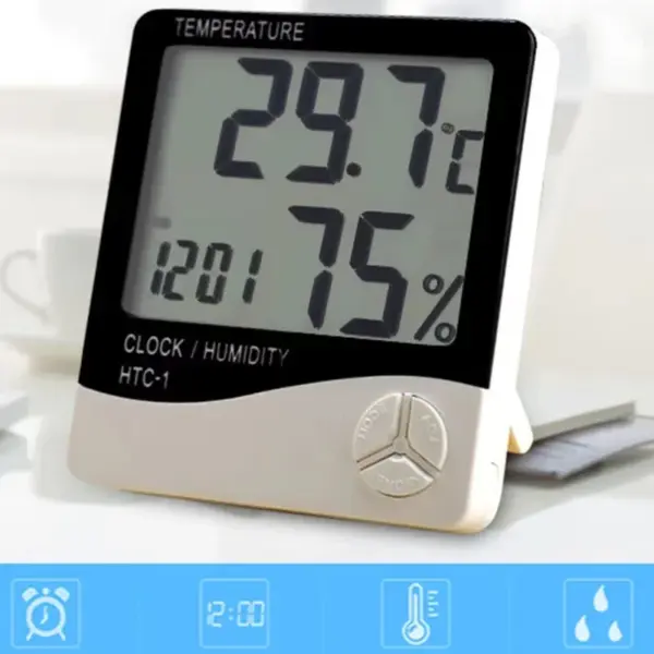 Xiaomi MIJIA Digital Thermometer Hygrometer Indoor Monitor - Image 4