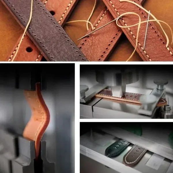 Leather Watch Band for Samsung Galaxy Watch 3 45mm - Image 2