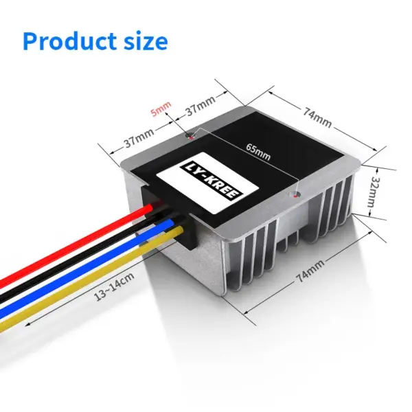 DC-DC Buck Converter 10-150V to 13.8V 5A/8A/10A - Image 2