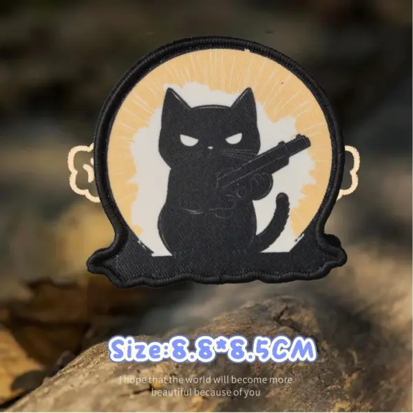 Skull Printed Tactical Patch Set for Clothing - Image 9