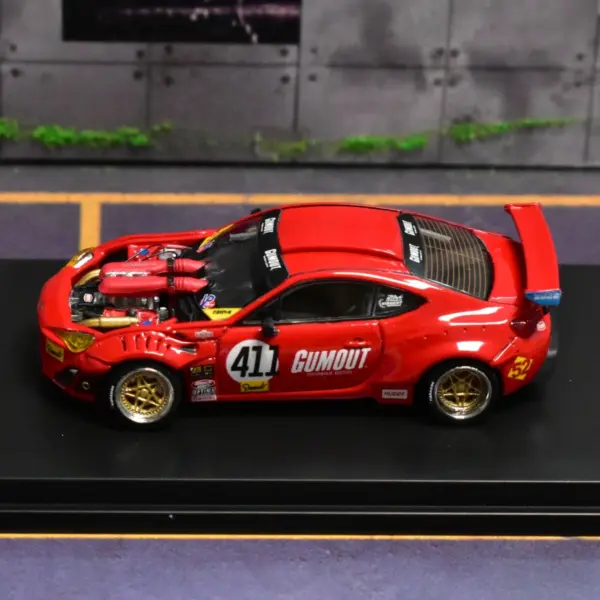 GT Gulf HKS 1:64 Diecast Model Car - Image 2