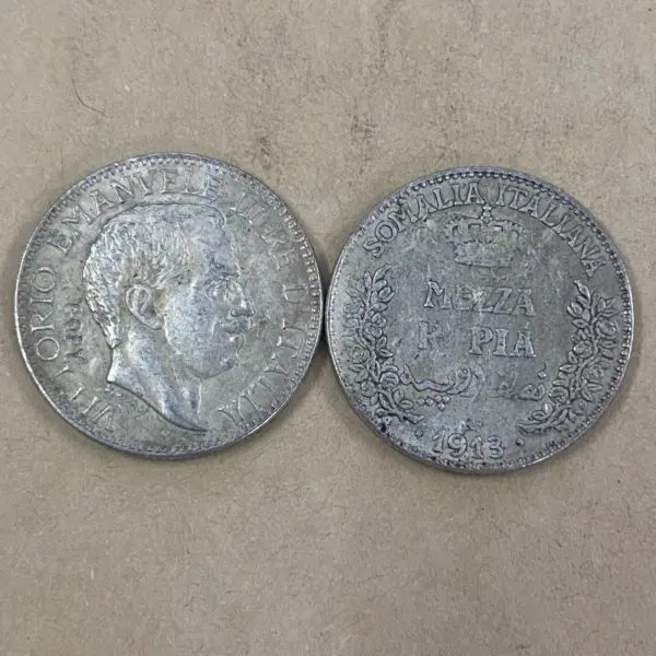 Replica 3-Piece Italian Somaliland Coins Set - Image 2