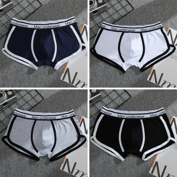 Comfortable Cotton Men's Boxer Shorts Set - Image 14