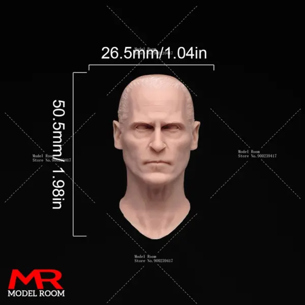 Unpainted 1/6 Leonardo Head Sculpt Model - Image 23