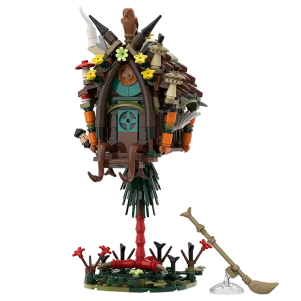Baba Yaga Hut Building Blocks Model Kit for Adults - Image 7
