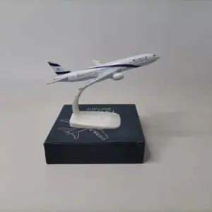 1:400 Diecast El Al B777 Model with Base 8 S1f538616387c40188bebdd492d7959f8z