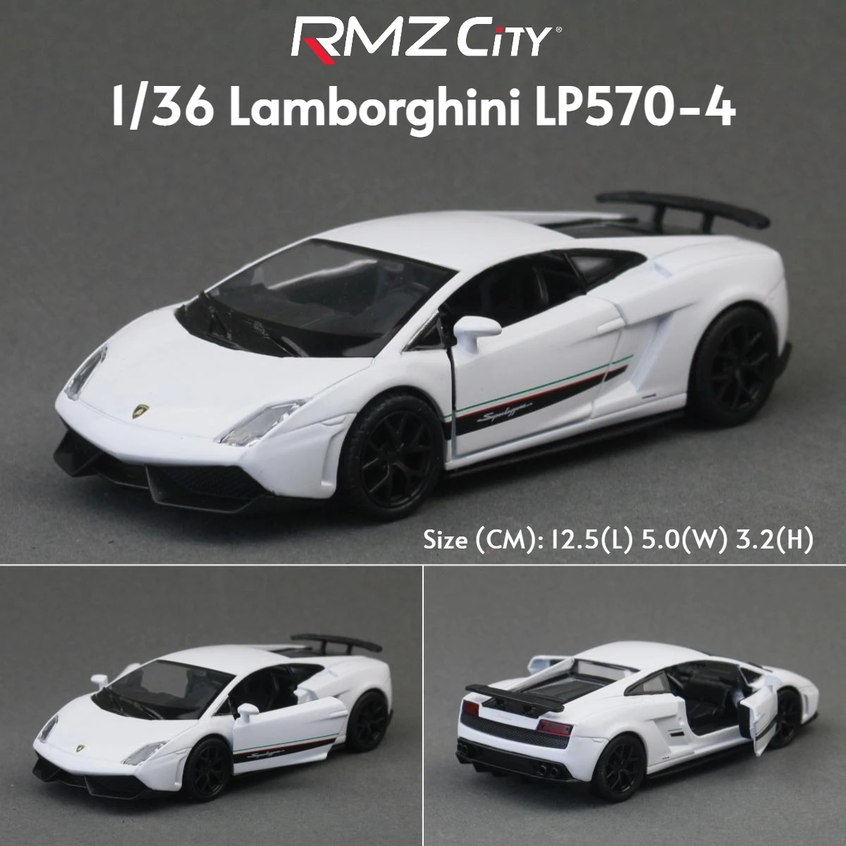1/36 Lamborghini Super Sport Diecast Model Toy 24 1/36 Lamborghini Super Sport Diecast Model Toy - Image 24