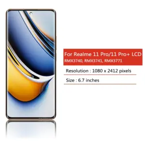 6.7-inch AMOLED Screen for Realme 11 Pro+ Plus 8 S1f77a94b64ad4bb4917a666eb75637e81