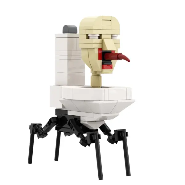 Gobricks Skibidi Toilet Man Building Block Set - Image 27