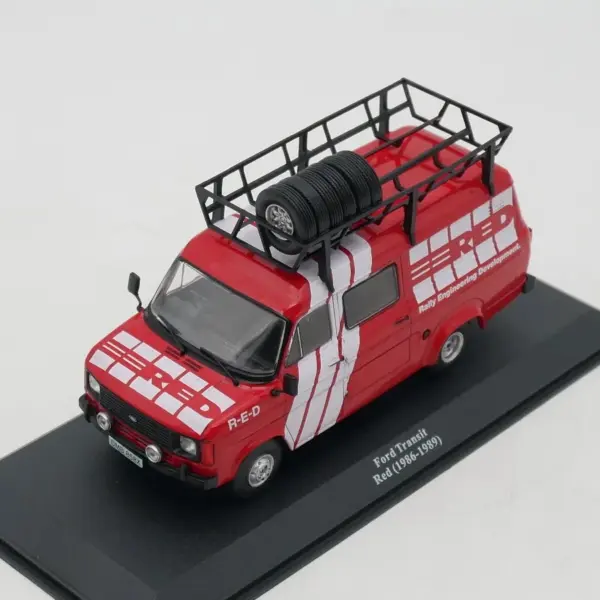 IXO 1:43 Ford Transit Rally Support Diecast Model - Image 5