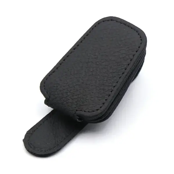 Magnetic Leather Sunglasses Holder Clip - Image 9