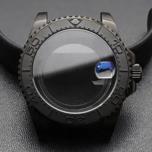 GMT 40.5mm Bidirectional Sapphire Watch Case for NH34/NH35 152 S1fc1fea4fc64422c91046b6f3c146cbaB
