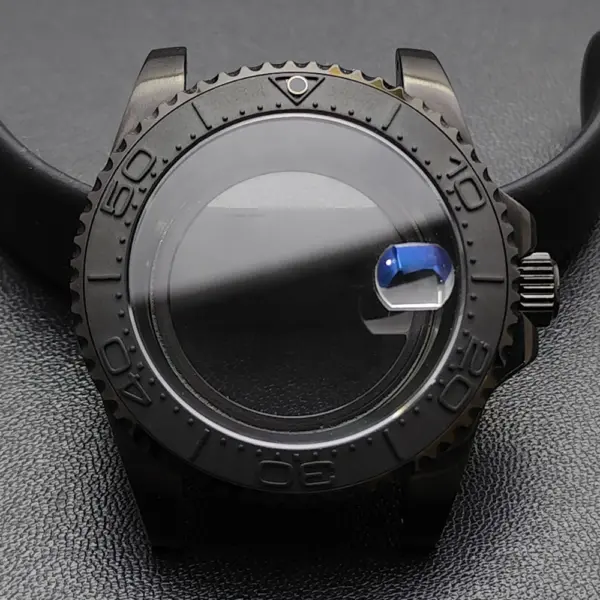 GMT 40.5MM Bidirectional Sapphire Watch Case for NH34 NH35 - Image 74