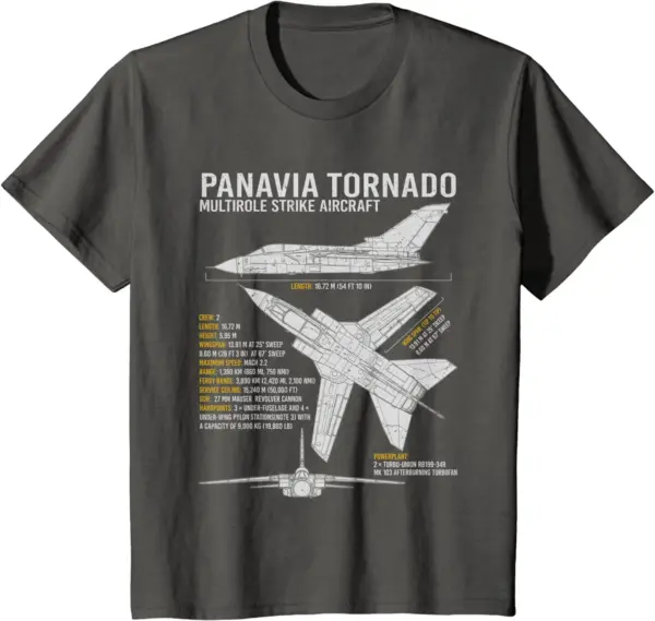 RAF Tornado Jet Fighter Airplane T-Shirt Men - Image 2