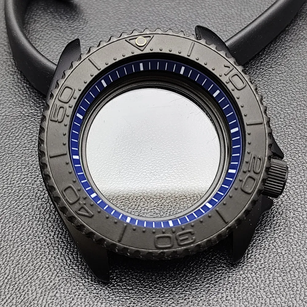 42mm Black Matte Watch Case for NH35 Movement 145 42mm Black Matte Watch Case for NH35 Movement - Image 145