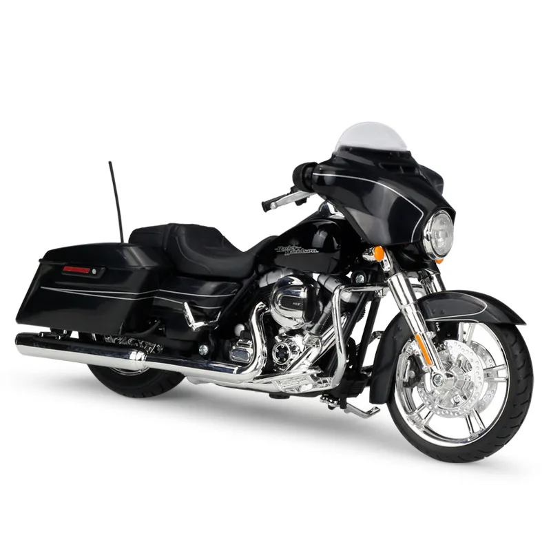 Maisto 1:12 Harley Street Glide 2015 Model Toy 5 Maisto 1:12 Harley Street Glide 2015 Model Toy - Image 5