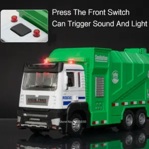 1/32 Urban Sanitation Alloy Garbage Truck Model 10 S20077ff2420c4e4a8bc85952f61d491fZ