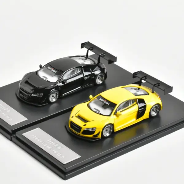 Le Man Fang 1:64 R8 LMS Diecast Model Car - Image 2