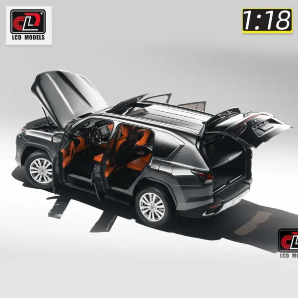 1:18 LX600 Alloy SUV Car Model Collection - Image 2